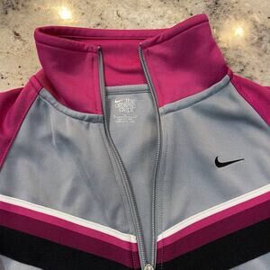 Women's Pink and Gray Jacket